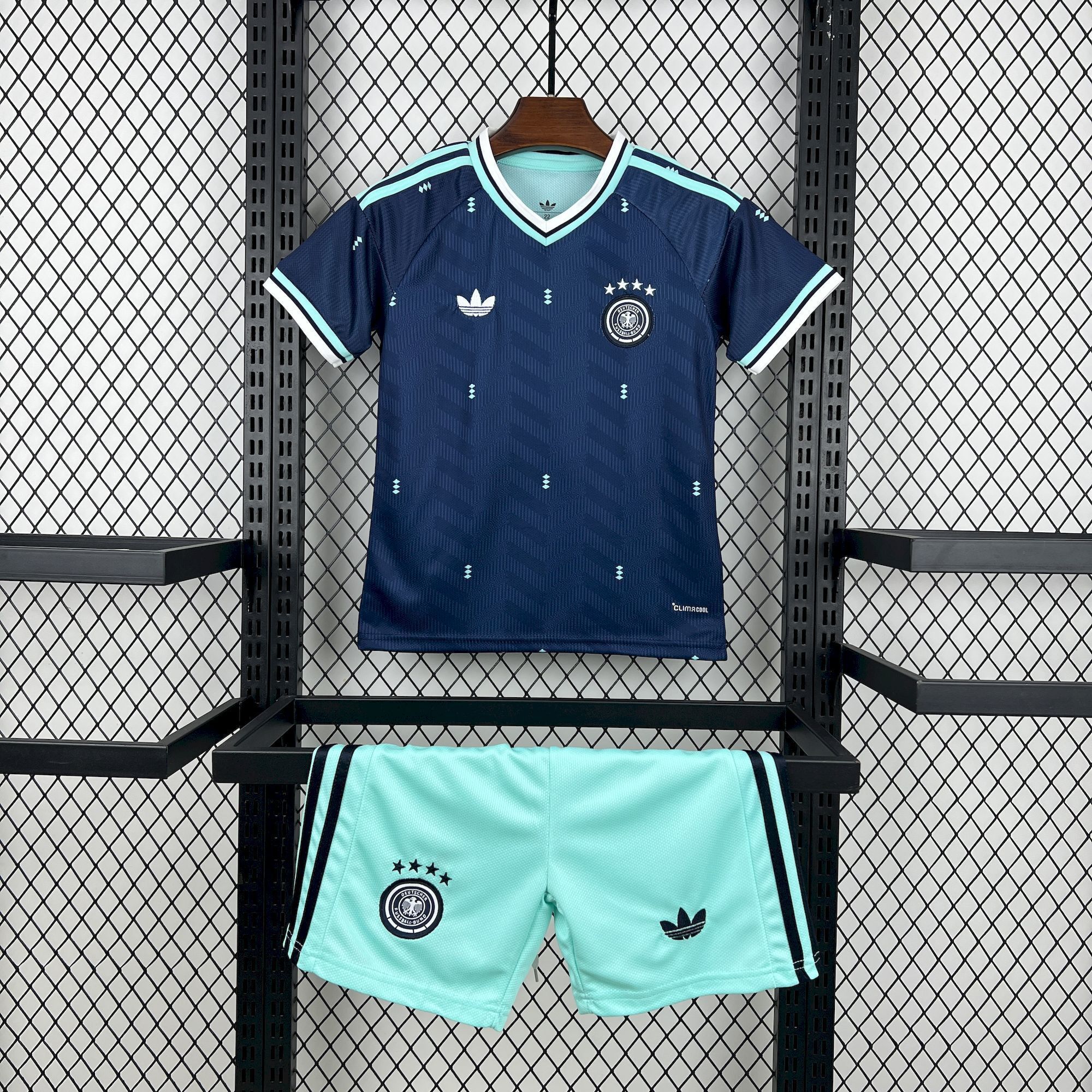 Germany Away Football Uniform Kids Kit Jersey+Shorts World Cup 2026 - sinoshirt