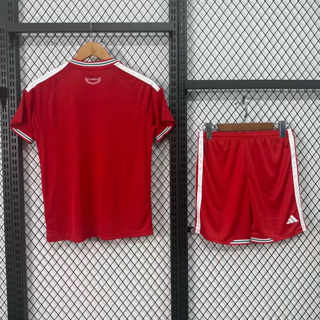 Wales Football Jersey Home Kids Kit Jersey+Shorts World Cup 2026 - sinoshirt