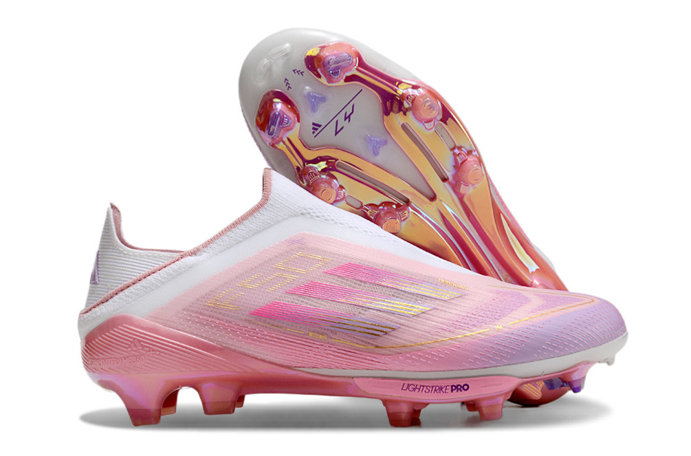 F50 x Yamal co-branded fully knitted FG soccer shoes shoeless version - sinoshirt