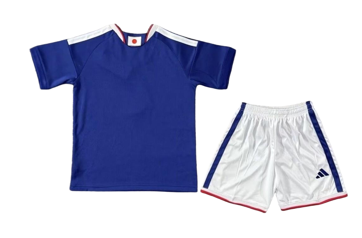 Japan Soccer Jersey Home Kids Kit Jersey+Shorts World Cup 2026 - sinoshirt
