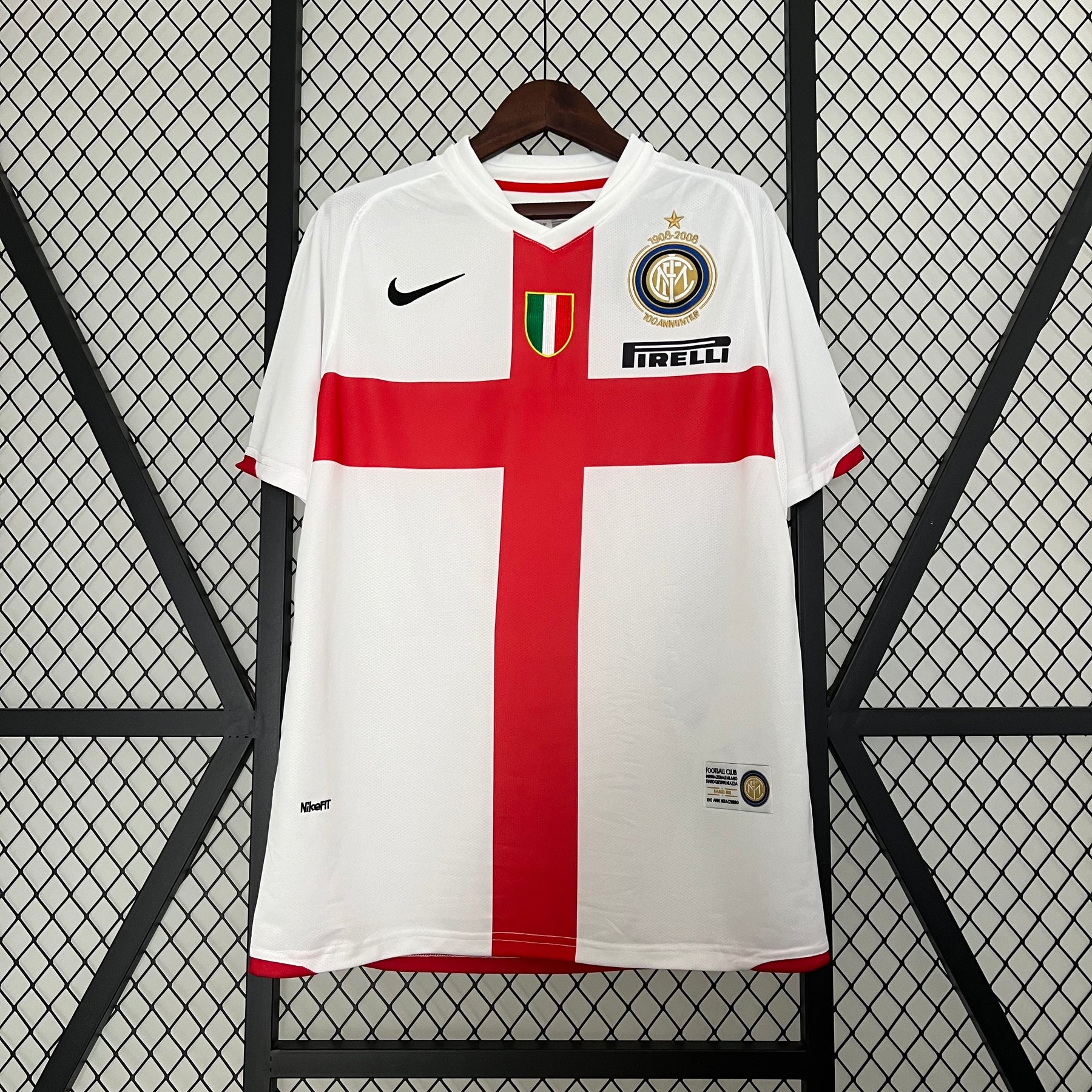 Inter Milan Retro Jersey Custom Away Soccer Shirt 2007/08 - sinoshirt