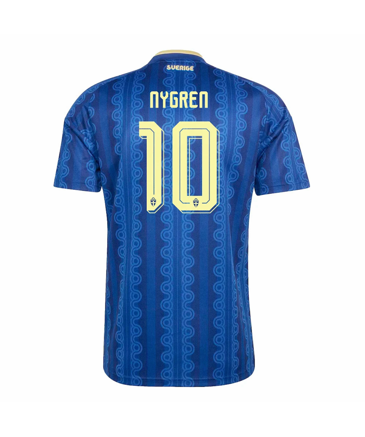 Nygren #10 Sweden Football Jersey Away Custom Shirt World Cup 2026 - sinoshirt