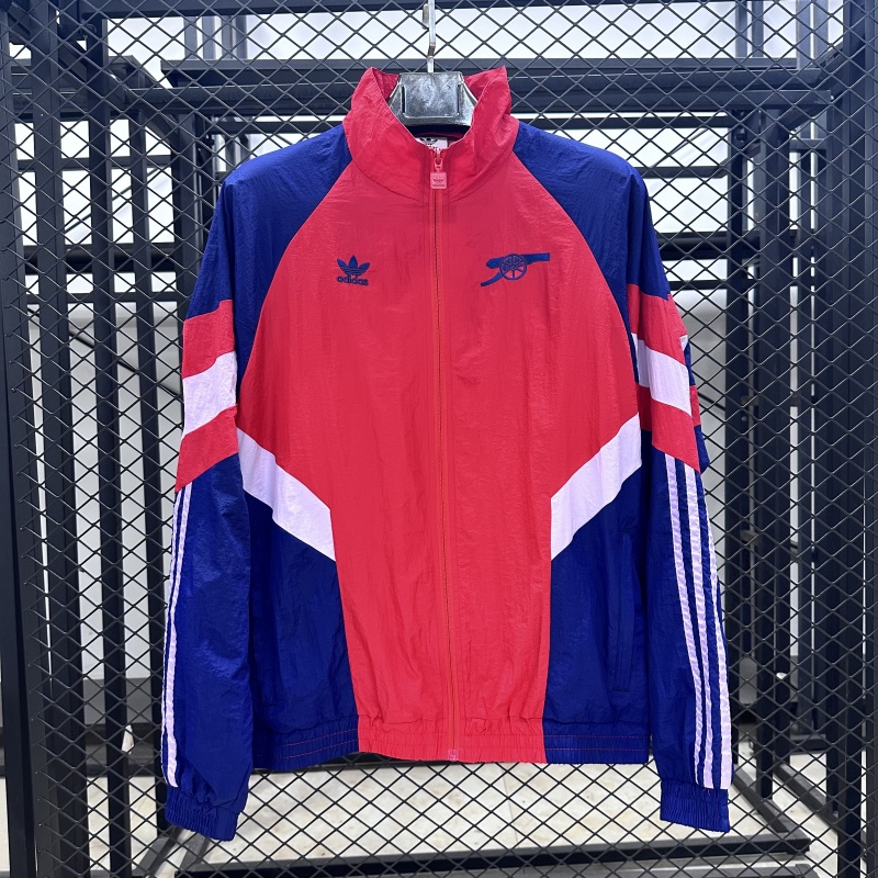 Arsenal Windbreaker Jacket Red 2025/26 - sinoshirt