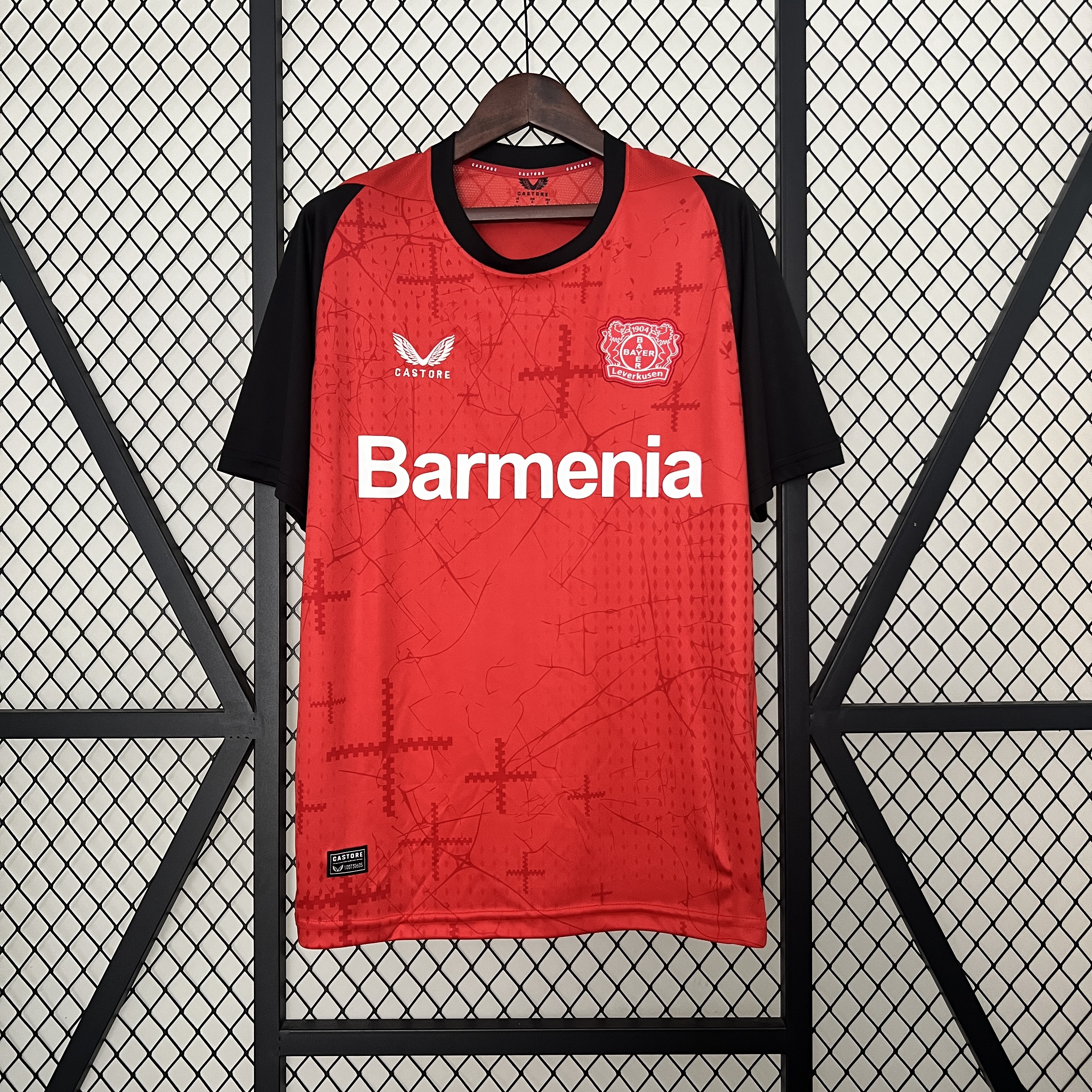 Bayer 04 Leverkusen Soccer Jersey Home Custom Shirt 2024/25 - sinoshirt