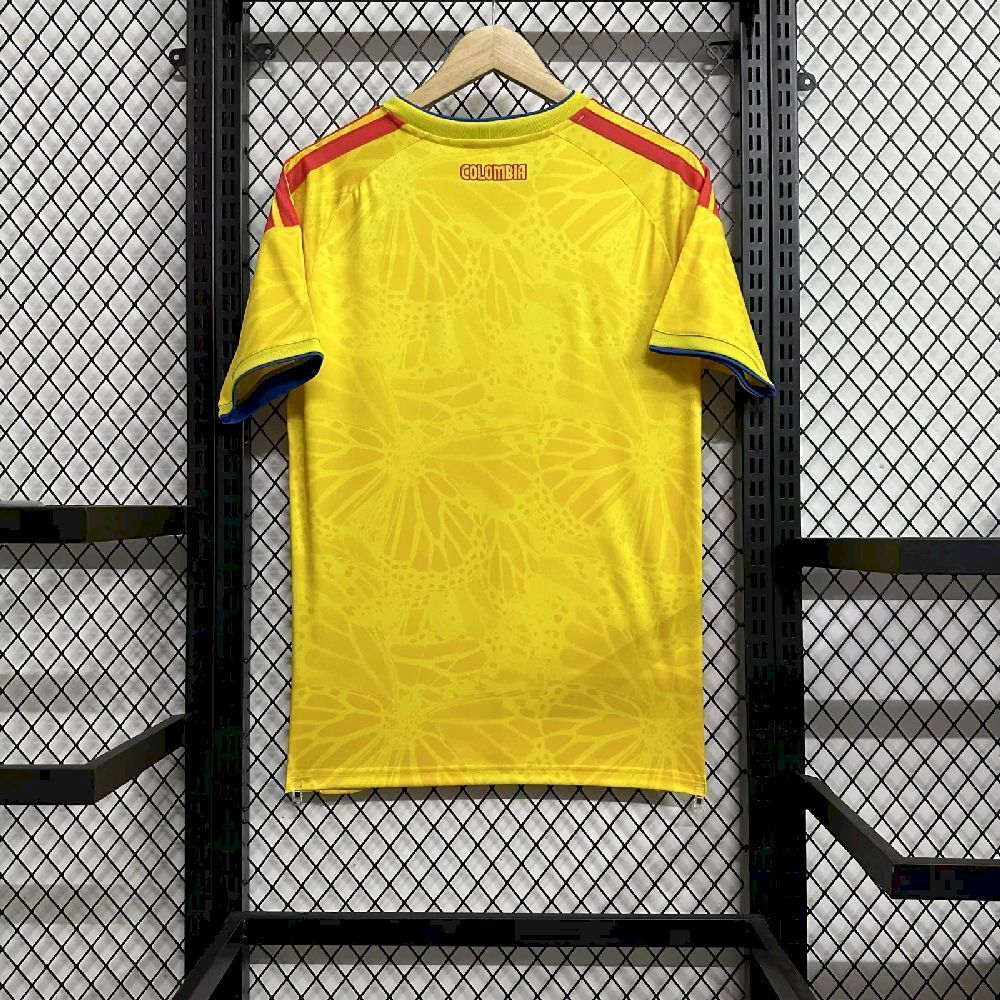 Colombia Soccer Jersey Home Custom Shirt World Cup 2026 - sinoshirt