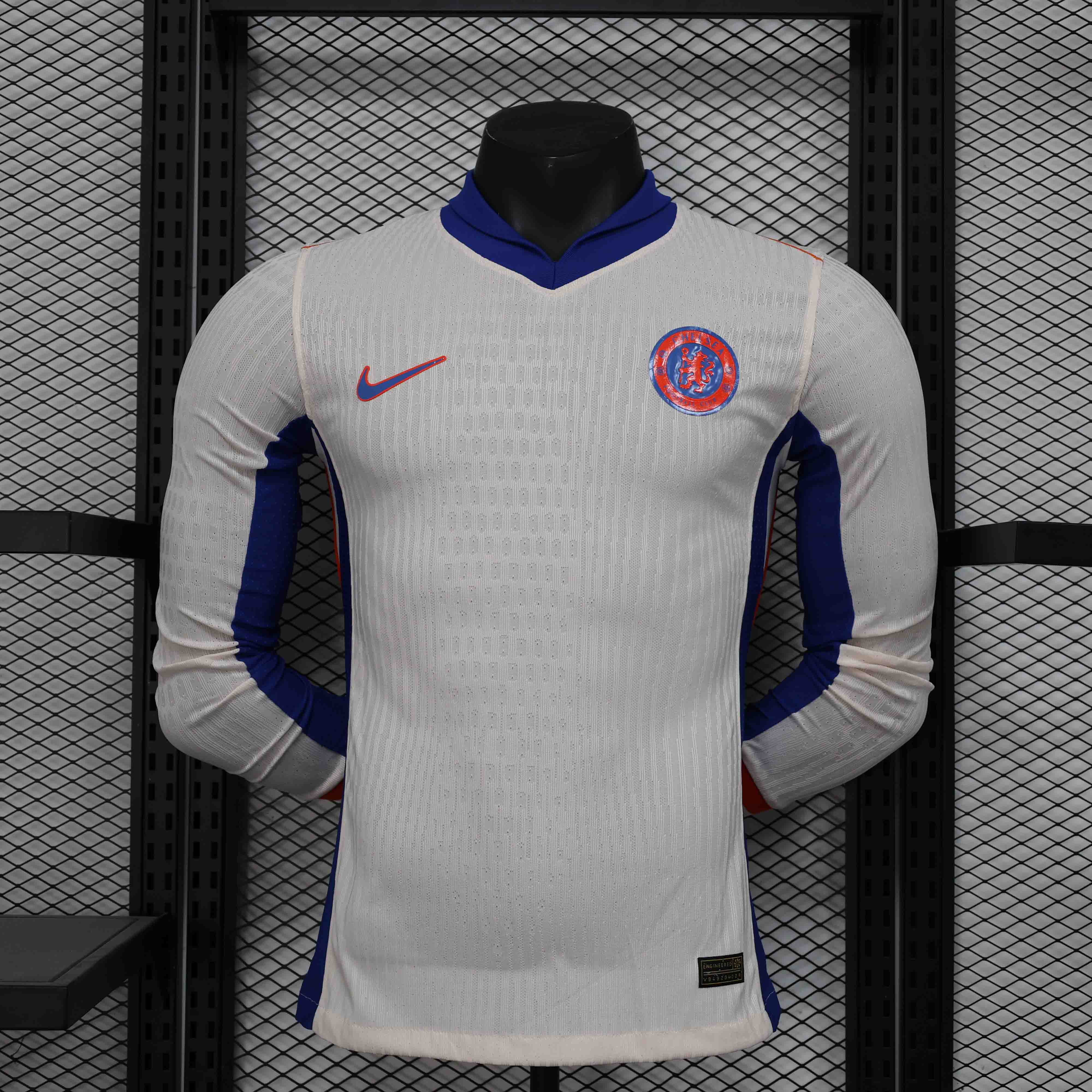 Chelsea Authentic Football Jersey Away Long Sleeve Shirt 2024/25 - sinoshirt