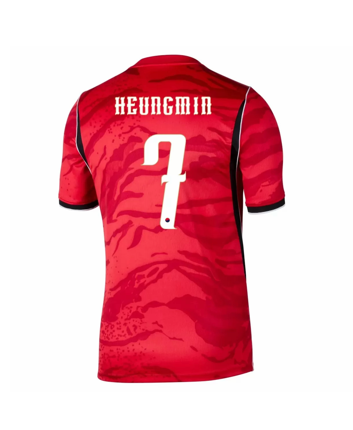 HEUNGMIN #7 South Korea Soccer Jersey Home Custom Shirt World Cup 2026 - sinoshirt