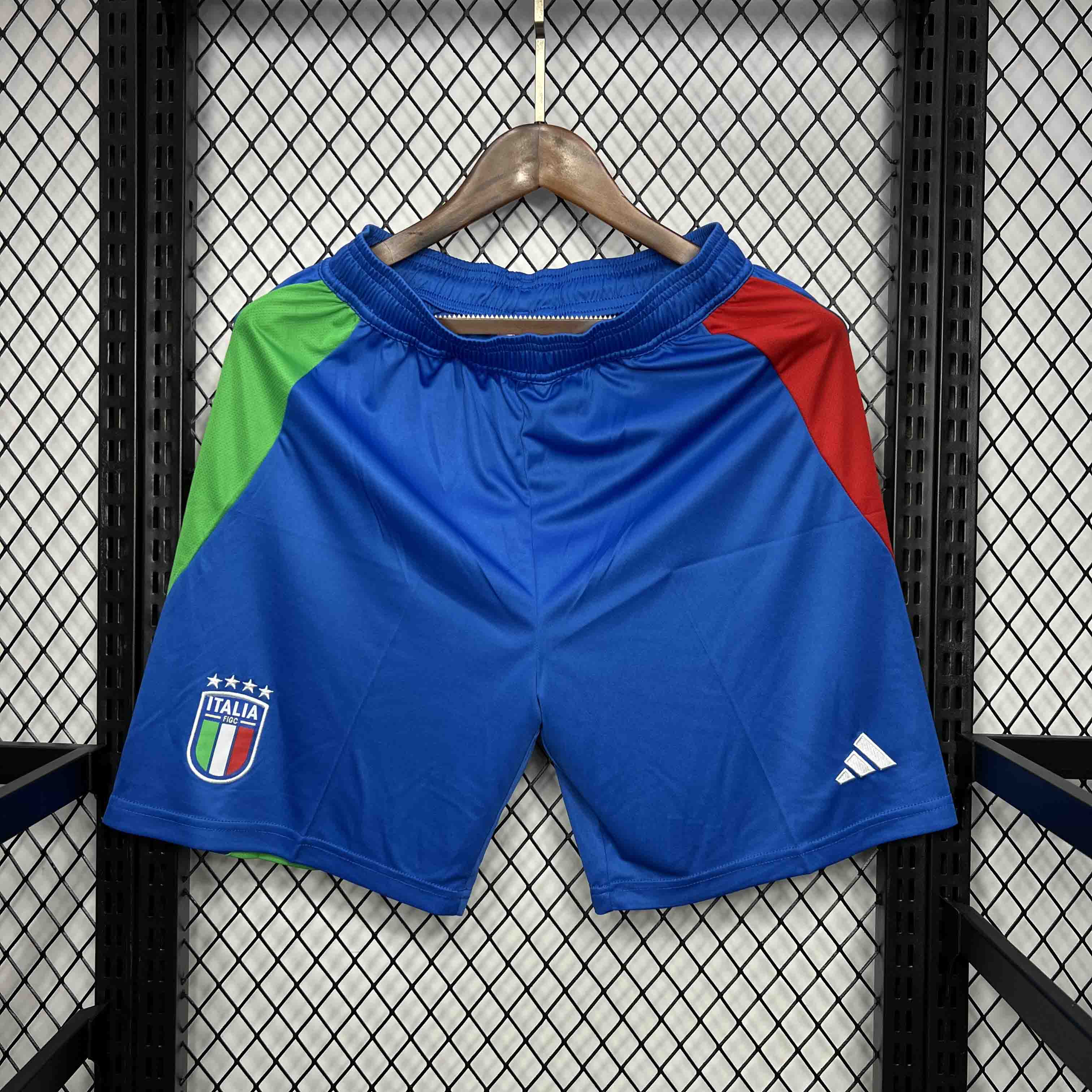 Italy Soccer Jersey Away Custom Shorts EURO 2024 - sinoshirt