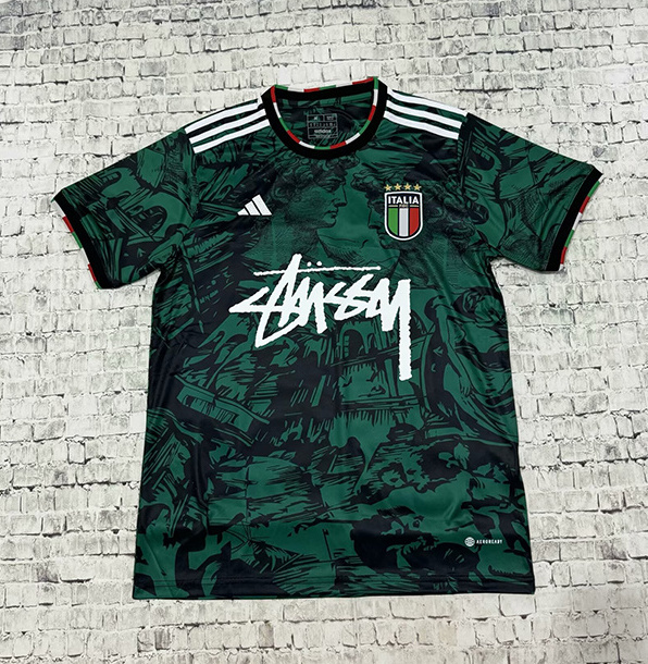 Italy Soccer Jersey Green Special Edition Custom Shirt 2024 - sinoshirt