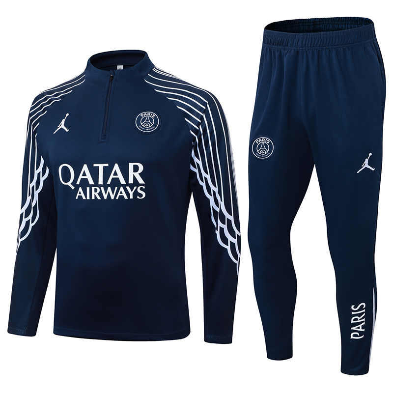 PSG Training Kit (Sweatshirt+Pants) Royalblue 2025/26 - sinoshirt
