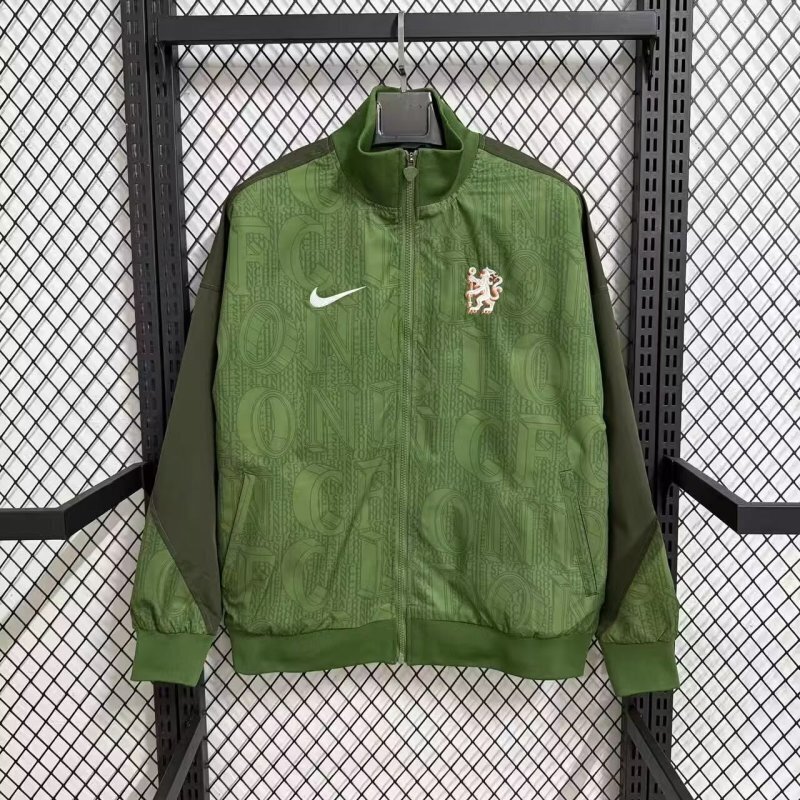 Chelsea Windbreaker Jacket Green 2025/26 - sinoshirt
