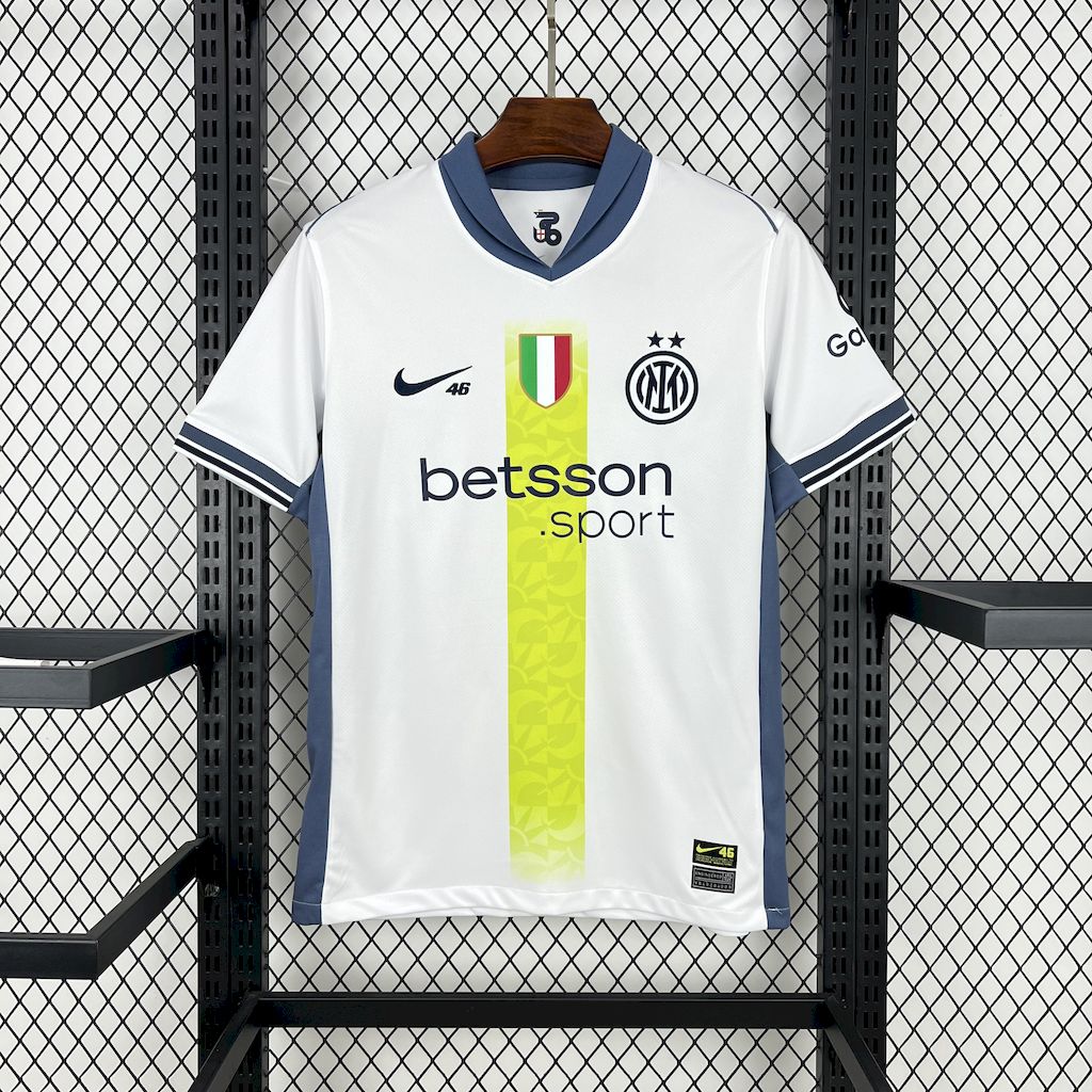 Inter Milan Soccer Jersey Away x Valentino Rossi Custom Shirt 2025/26 - sinoshirt
