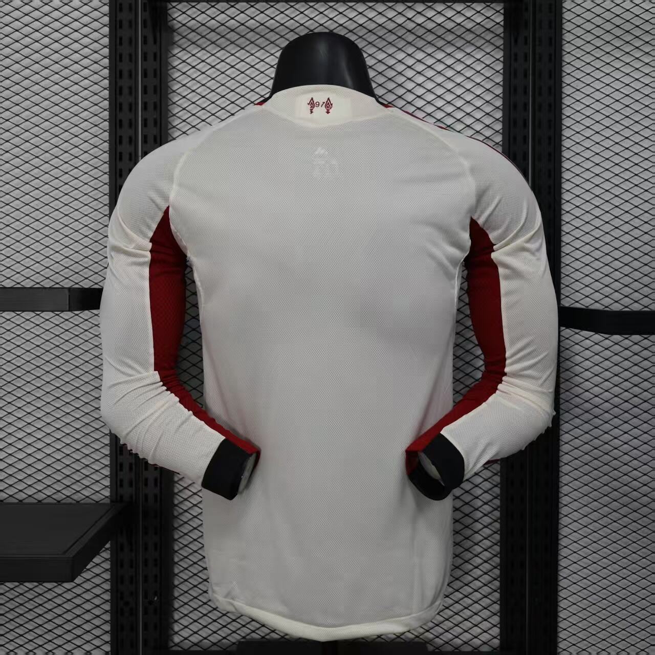 Liverpool Authentic Football Jersey Away Long Sleeve Shirt 2025/26 - sinoshirt