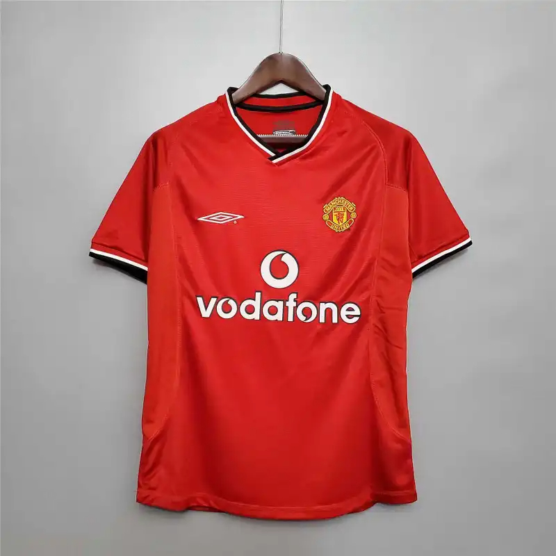 Manchester United Retro Home Football Jersey Shirt 2000/02 - sinoshirt