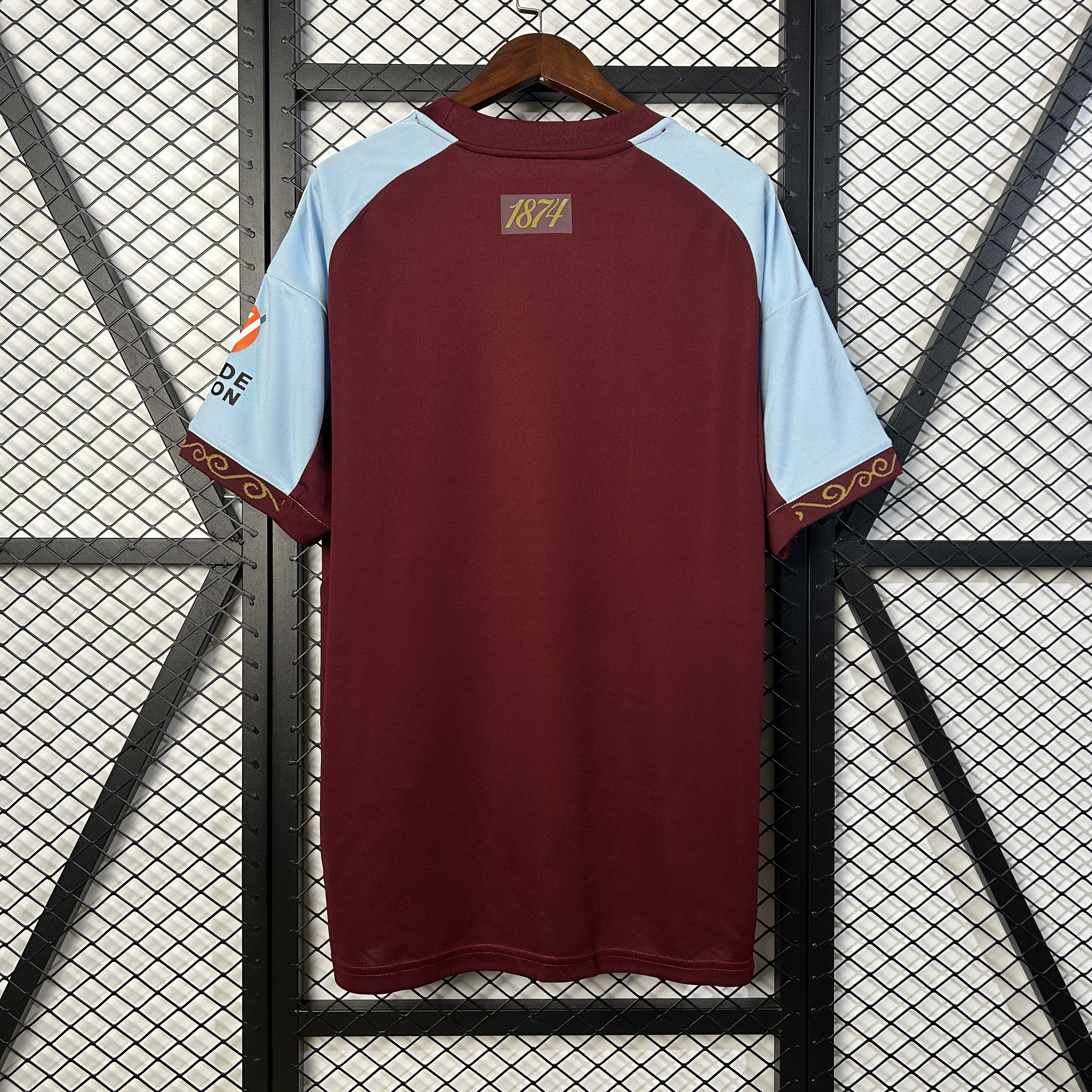 Aston Villa Football Jersey Home Custom Shirt 2025/26 - sinoshirt