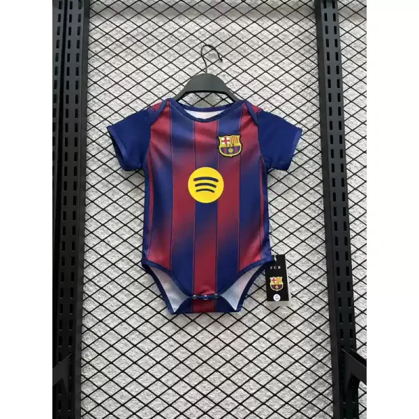 Barcelona Soccer Jersey Home Baby Uniform 2025/26 - sinoshirt
