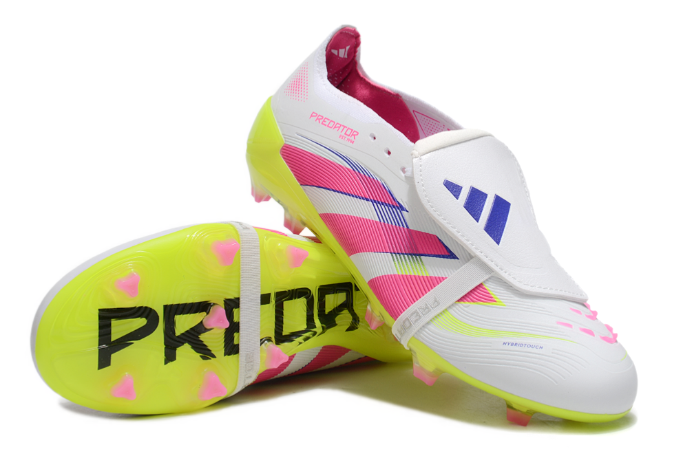 Predator Elite Fold-over Tongue FG Celestial Victory - Footwear WhiteLucidPinkLucid Lemon - sinoshirt