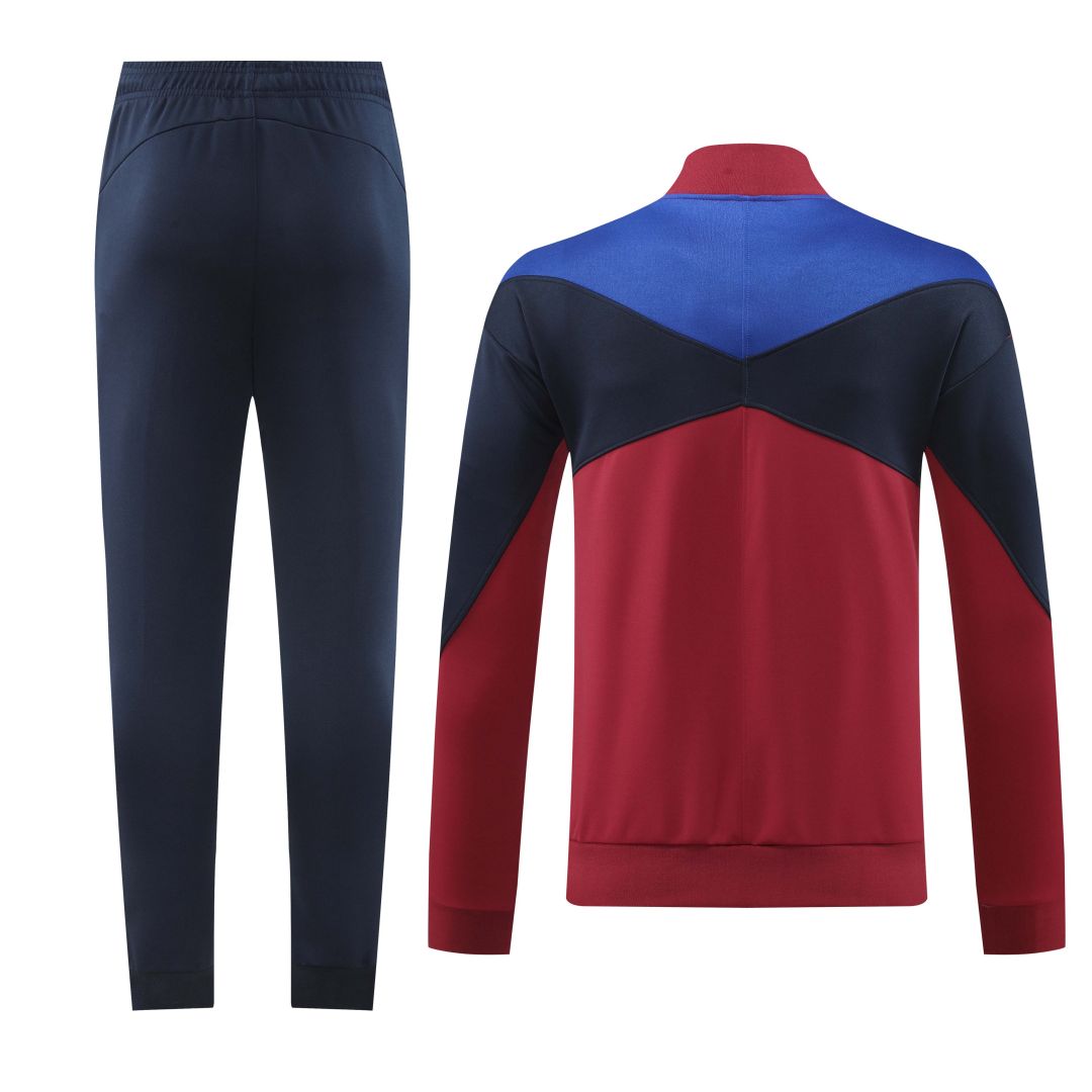 Barcelona Training Kit (Jacket+Pants) Red 2024/25 - sinoshirt