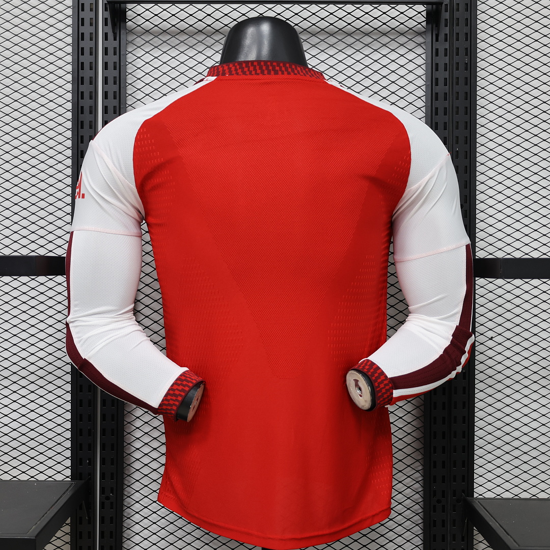 Arsenal Authentic Soccer Jersey Home Long Sleeve Shirt 2026/27 - sinoshirt