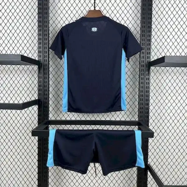 Marseille Soccer Jersey Away Kids Kit Jerseys+Shorts 2025/26 - sinoshirt