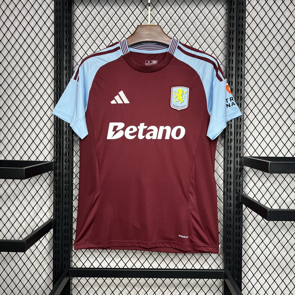 Aston Villa Football Jersey Home Custom Shirt 2024/25 - sinoshirt
