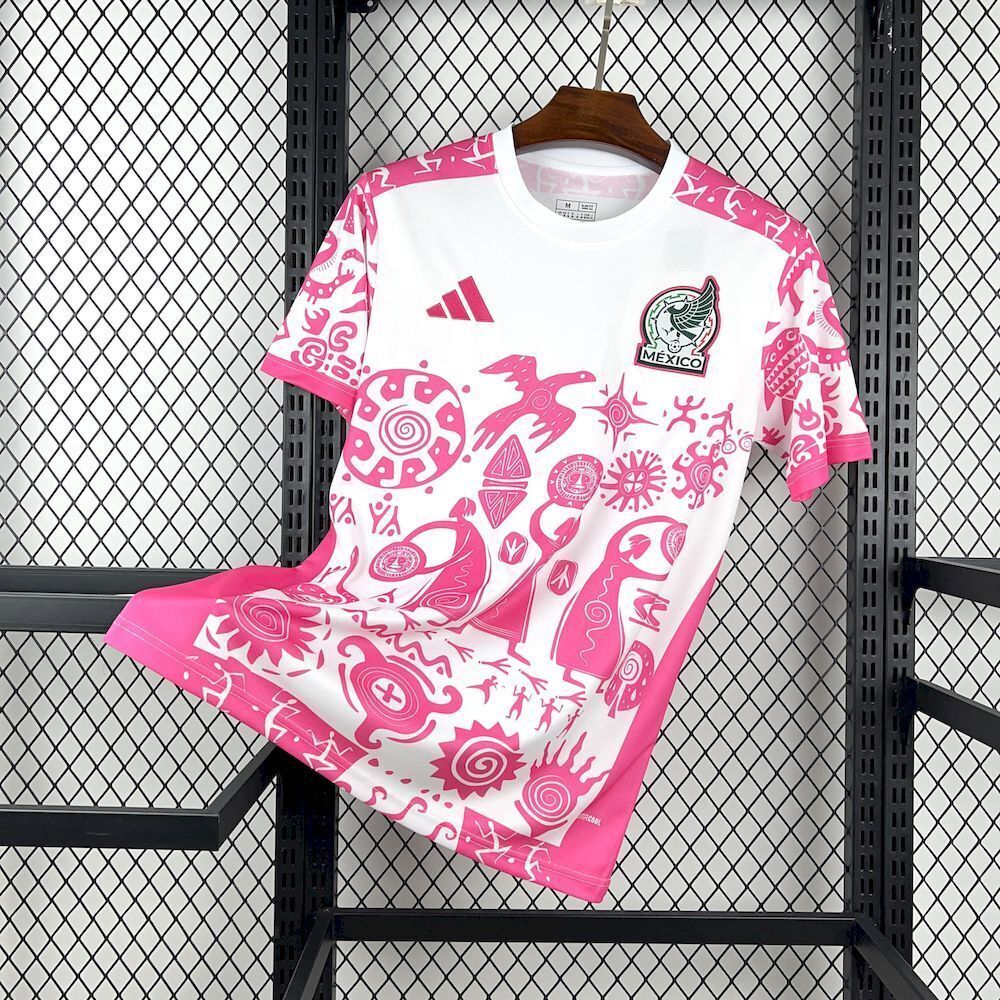 Mexico Soccer Jersey Pink Special Edition Custom Shirt World Cup 2026 - sinoshirt