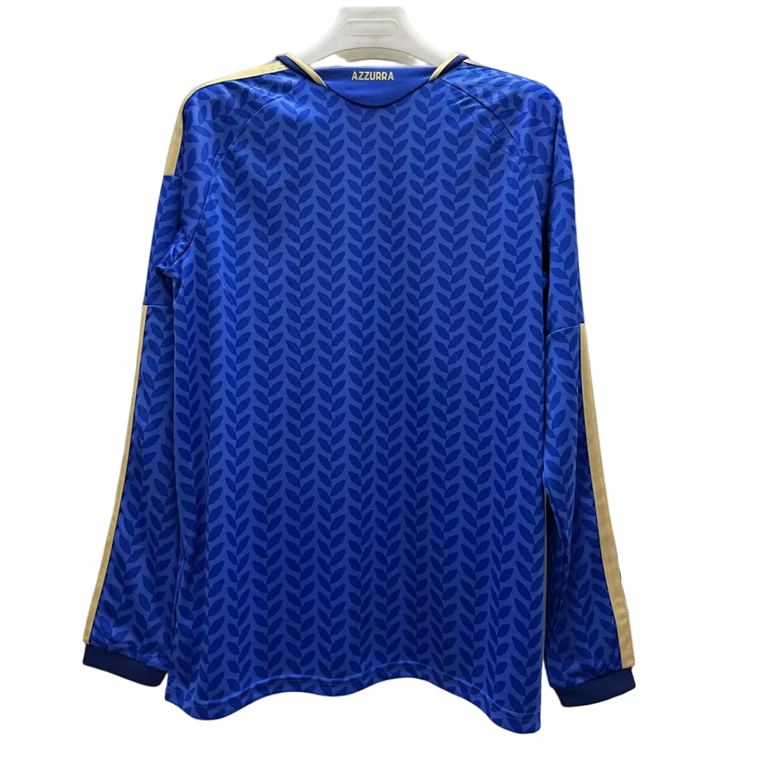 Italy Soccer Jersey Home Long Sleeve Custom Shirt World Cup 2026 - sinoshirt