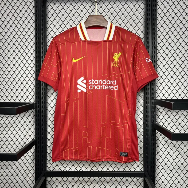 Liverpool Football Jersey Home Custom Shirt 2024/25 - sinoshirt
