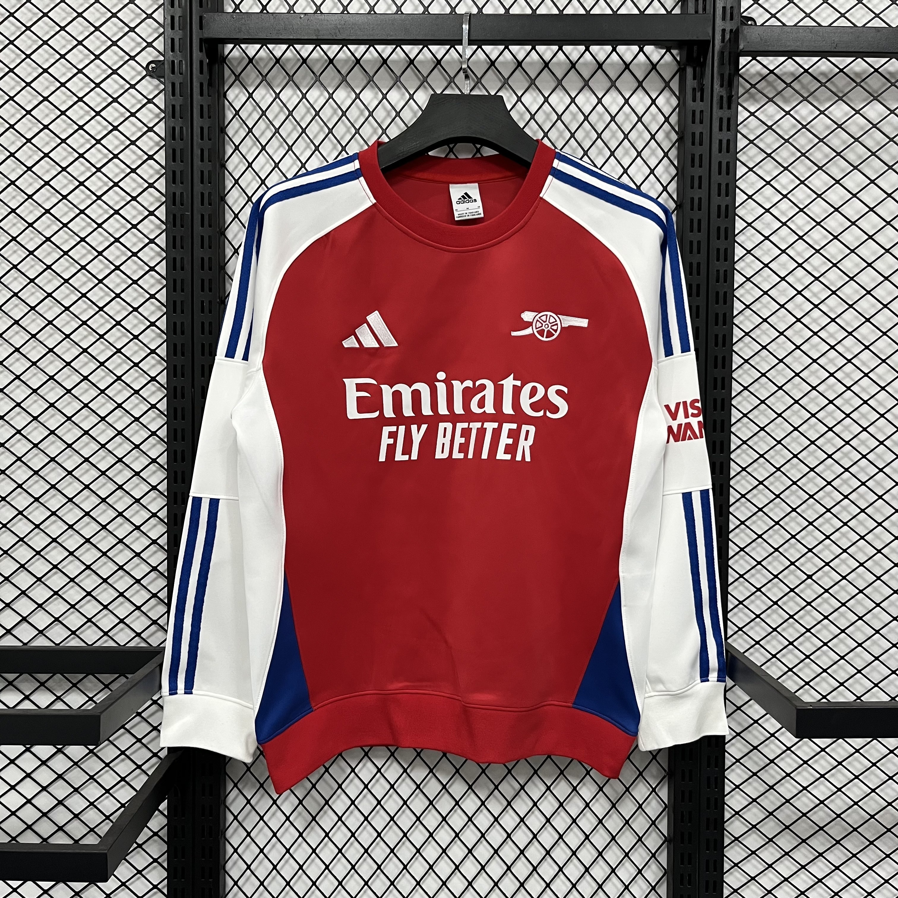 Arsenal Training Kit Casual Sweatshirt Red 2025/26 - sinoshirt