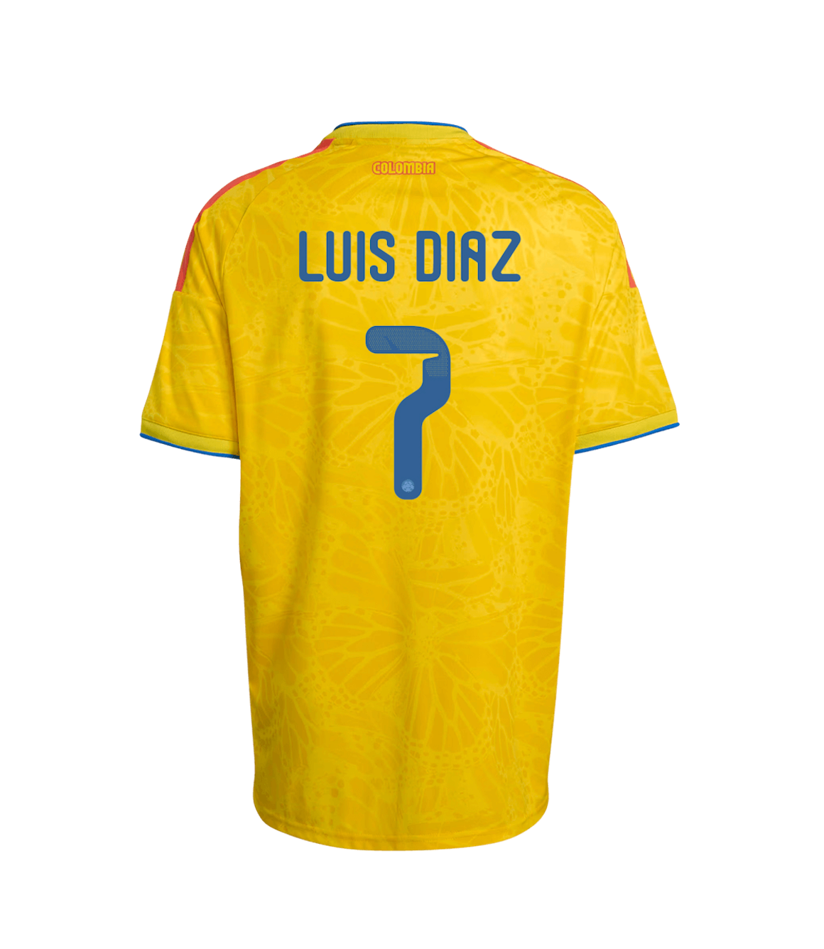 LUIS D��AZ #7 Colombia Soccer Jersey Home Custom Shirt World Cup 2026 - sinoshirt