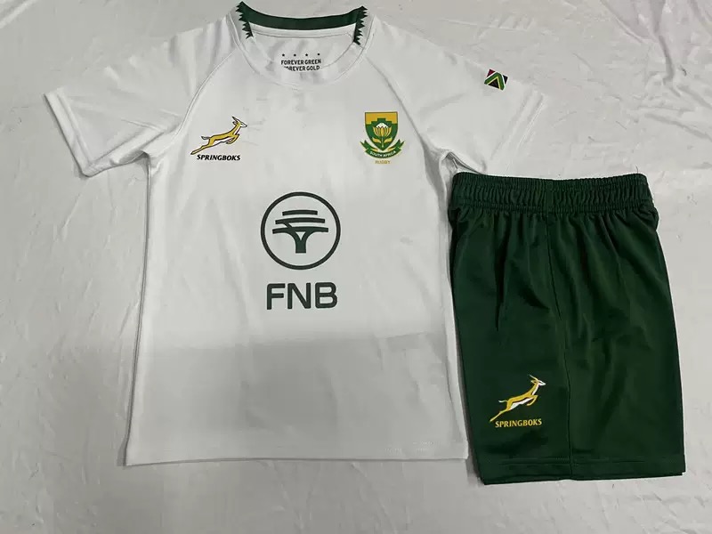 South Africa Soccer Jersey Away Kids Kit Jersey+Shorts World Cup 2025-26 - sinoshirt