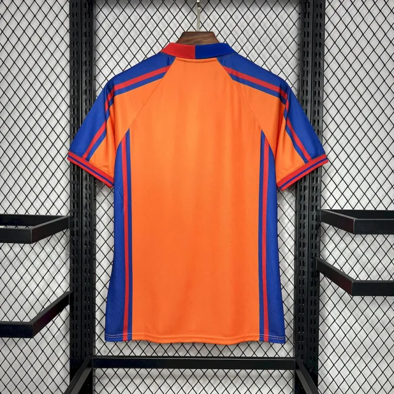 Barcelona Retro Jersey Away Soccer Shirt 1997-98 - sinoshirt