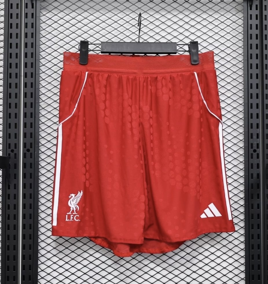 Liverpool Authentic Football Jersey Home Shorts 2025/26 - sinoshirt