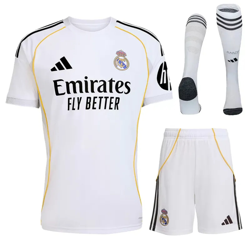 Real Madrid Football Jersey Home Full Kit 2025/26 - sinoshirt