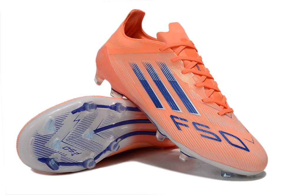 A F50 ELITE FG CORALBLAZE-BEAM ORANGE/LUCIDBLUE - sinoshirt
