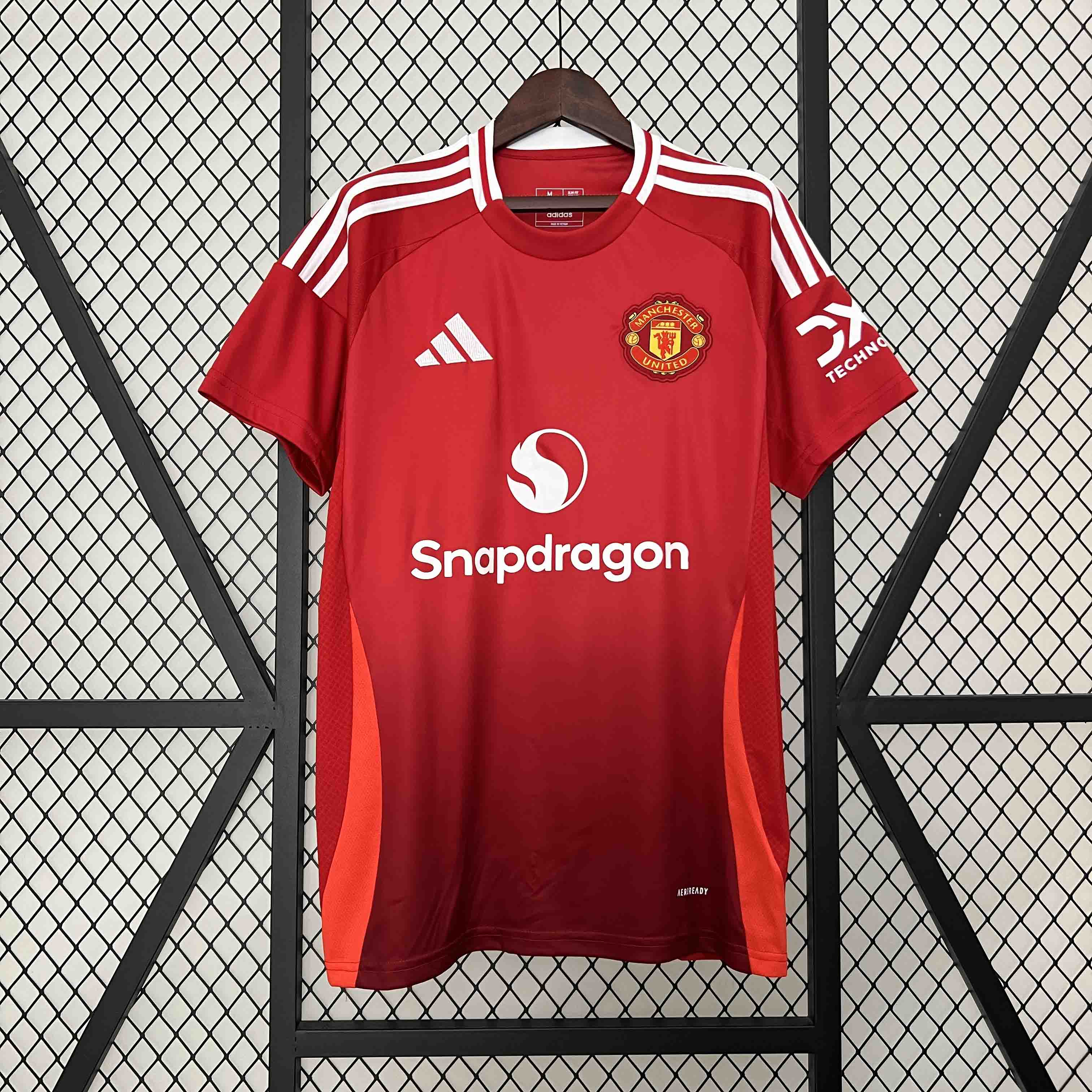 Manchester United Home Football Jersey Shirt 2024/25 - sinoshirt