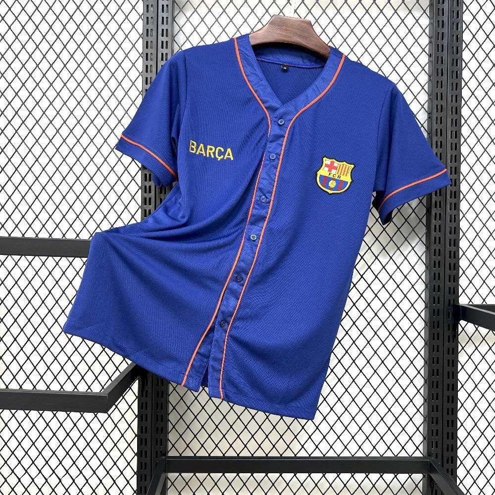 Barcelona Soccer Jersey Baseball Custom Shirt 2025/26 - sinoshirt