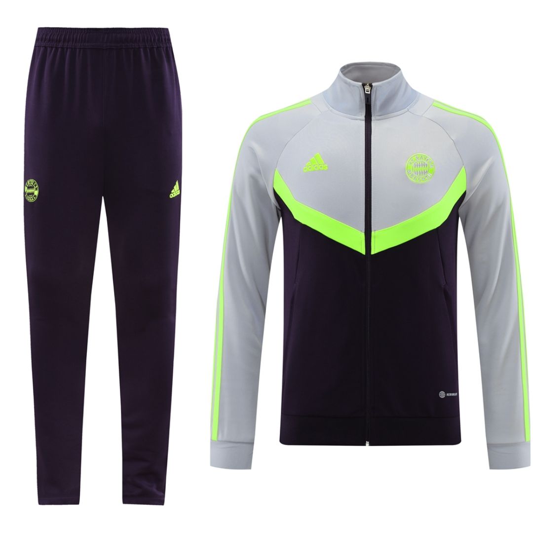 Bayern Munich Training Kit (Jacket+Pants) Gray 2024/25 - sinoshirt
