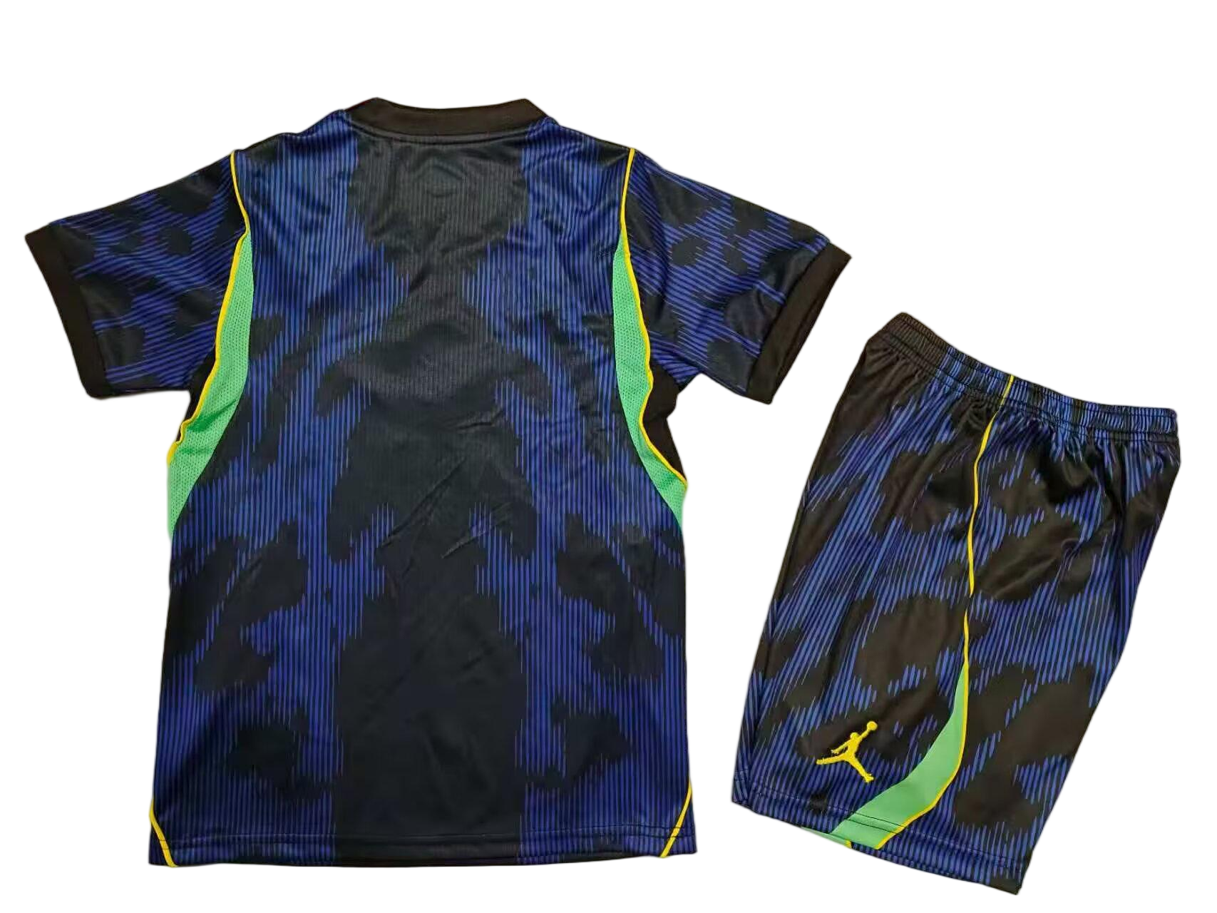 Brazil Soccer Jersey Away Kids Kit Jersey+Shorts World Cup 2026 - sinoshirt
