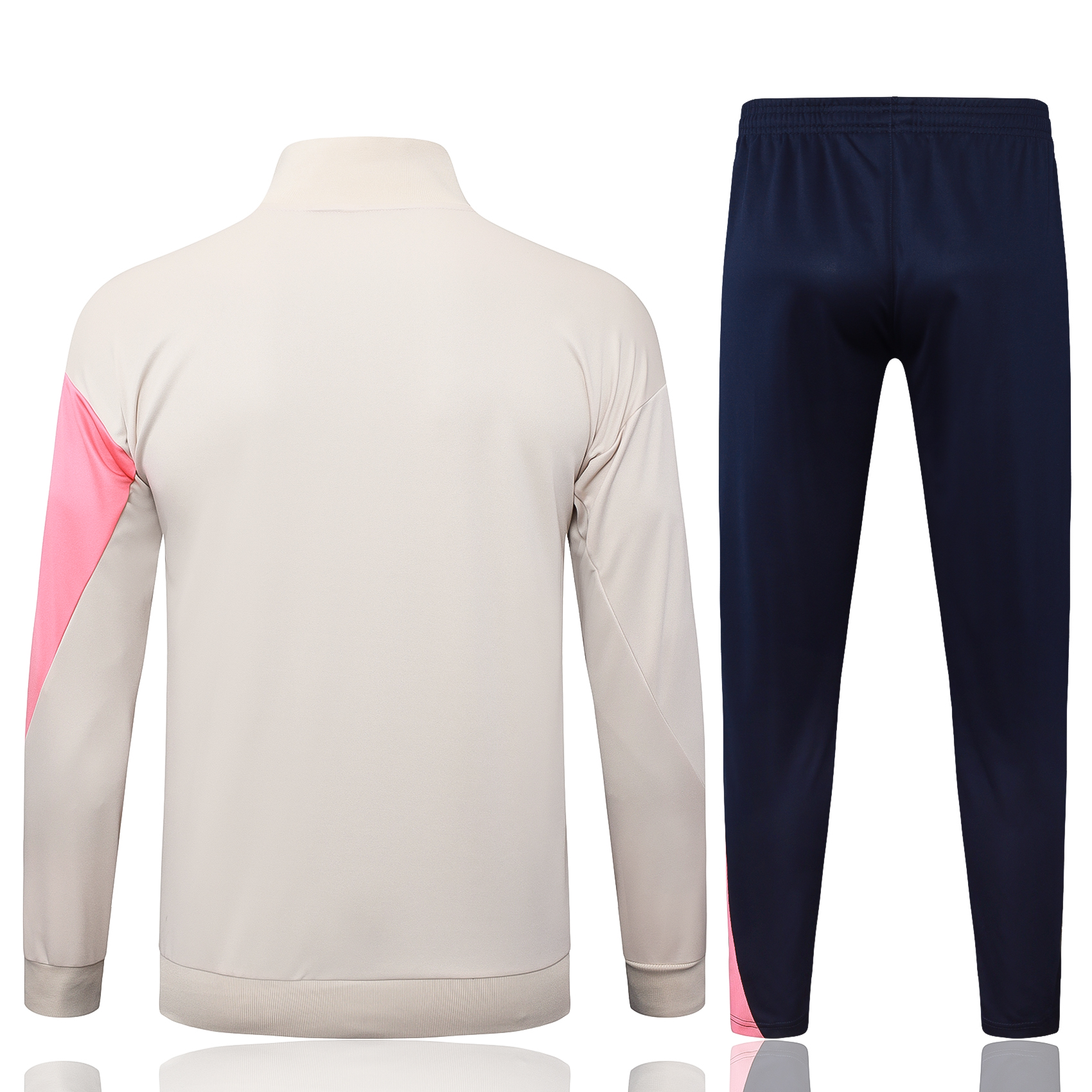 Barcelona Training Kit (Jacket+Pants) Beige 2025/26 - sinoshirt