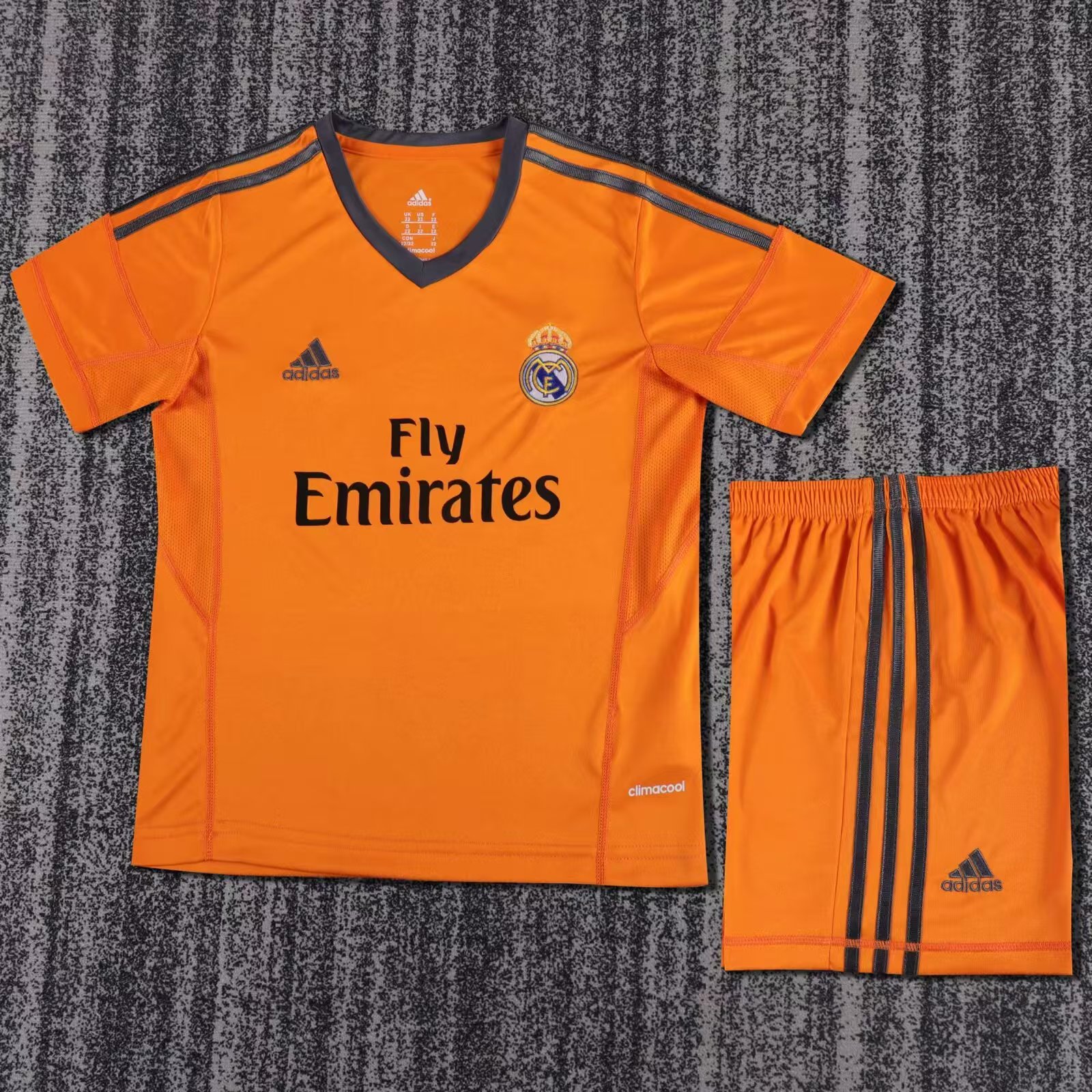 Real Madrid Retro Jersey Third Away Kids Kit Jersey+Shorts 2013/14 - sinoshirt