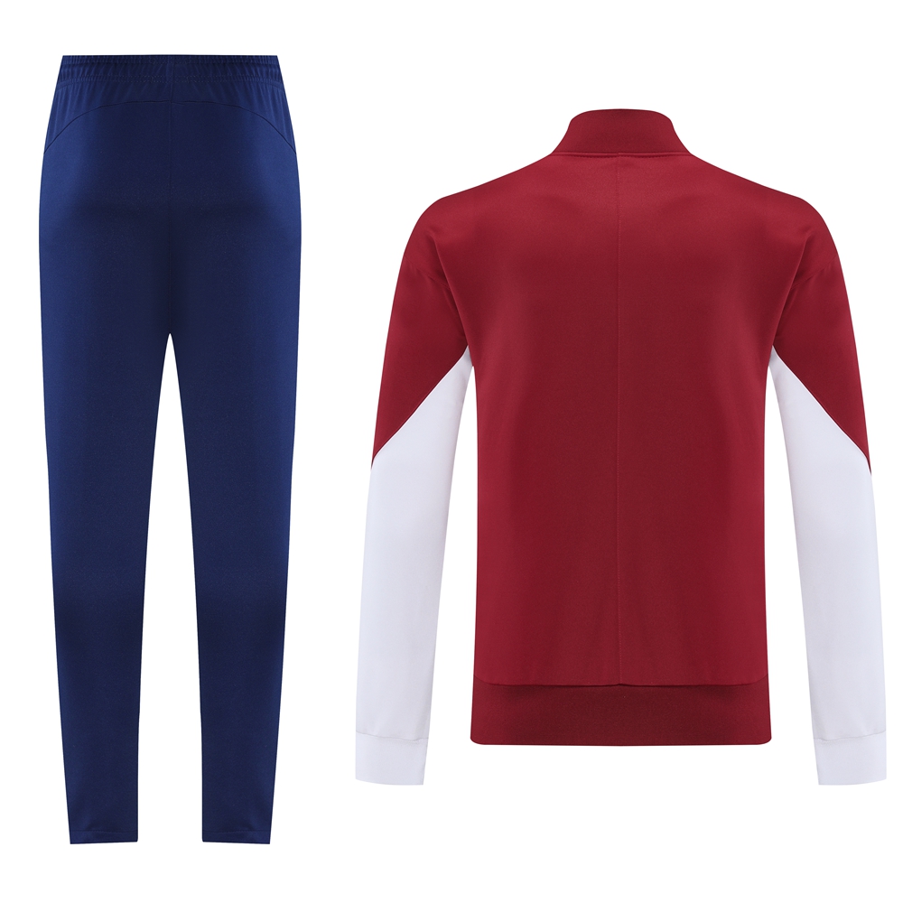 PSG Training Kit (Jacket+Pants) Jujube Red 2025/26 - sinoshirt