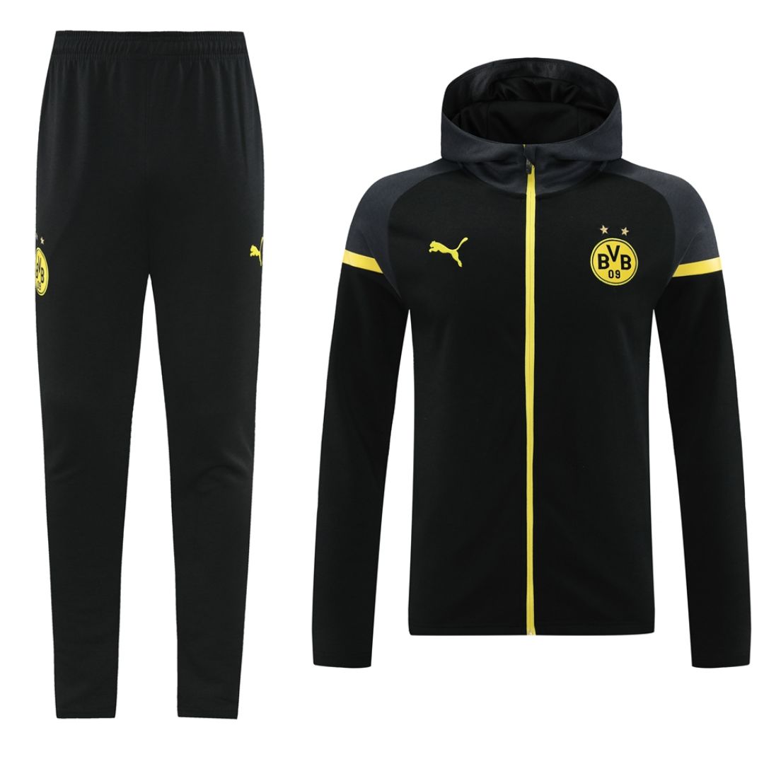 Borussia Dortmund Hoodie Training Kit (Jacket+Pants) 2024/25 - sinoshirt