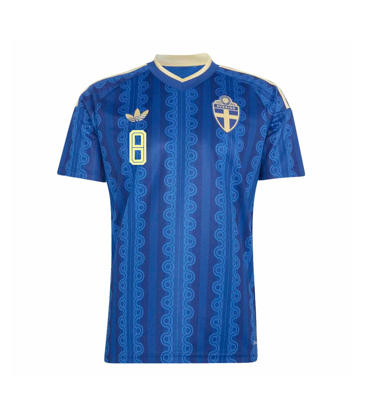 Svensson #8 Sweden Football Jersey Away Custom Shirt World Cup 2026 - sinoshirt