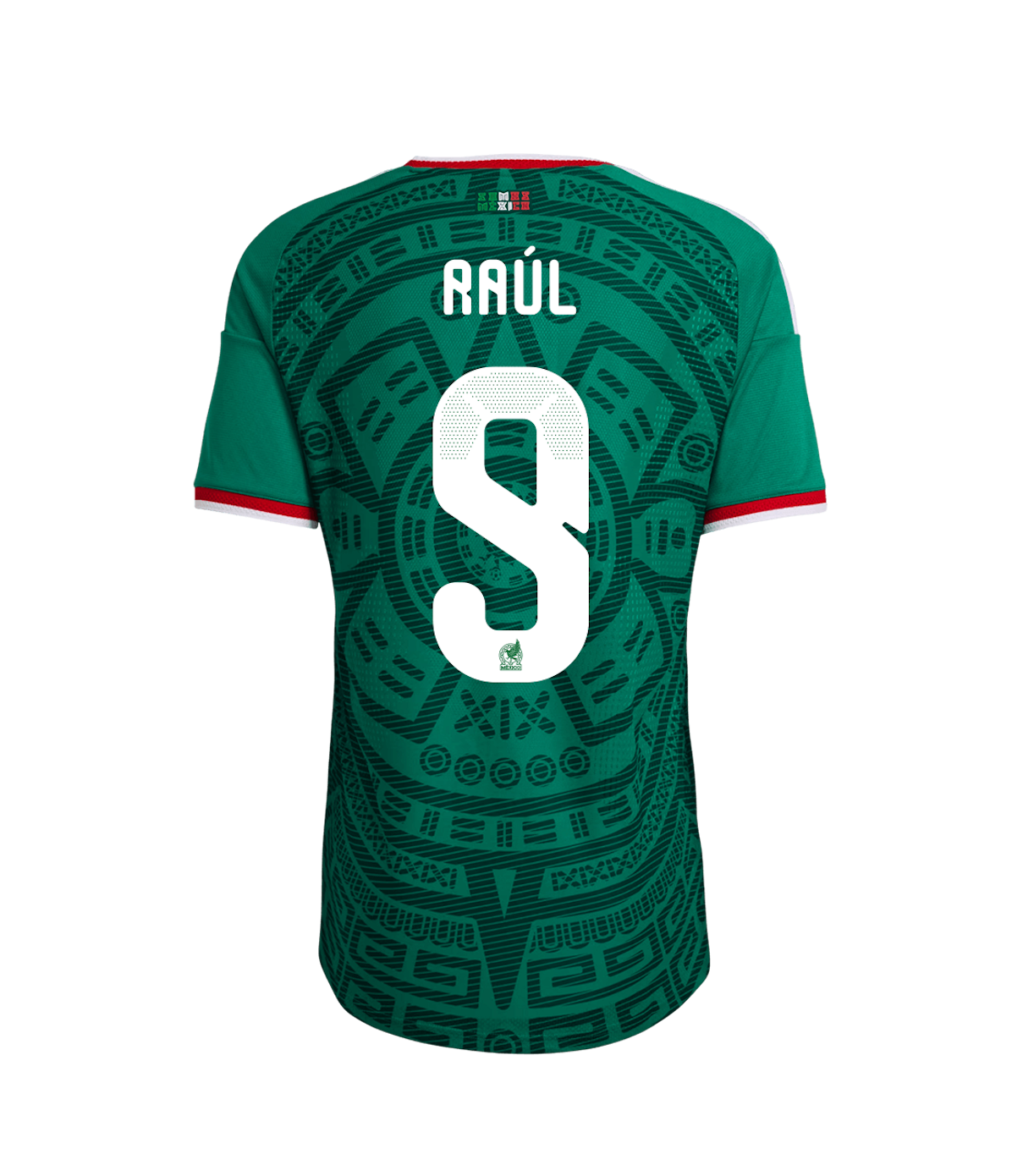 RA��L #9 Mexico Authentic Home Kit Soccer Jersey World Cup 2026 - sinoshirt