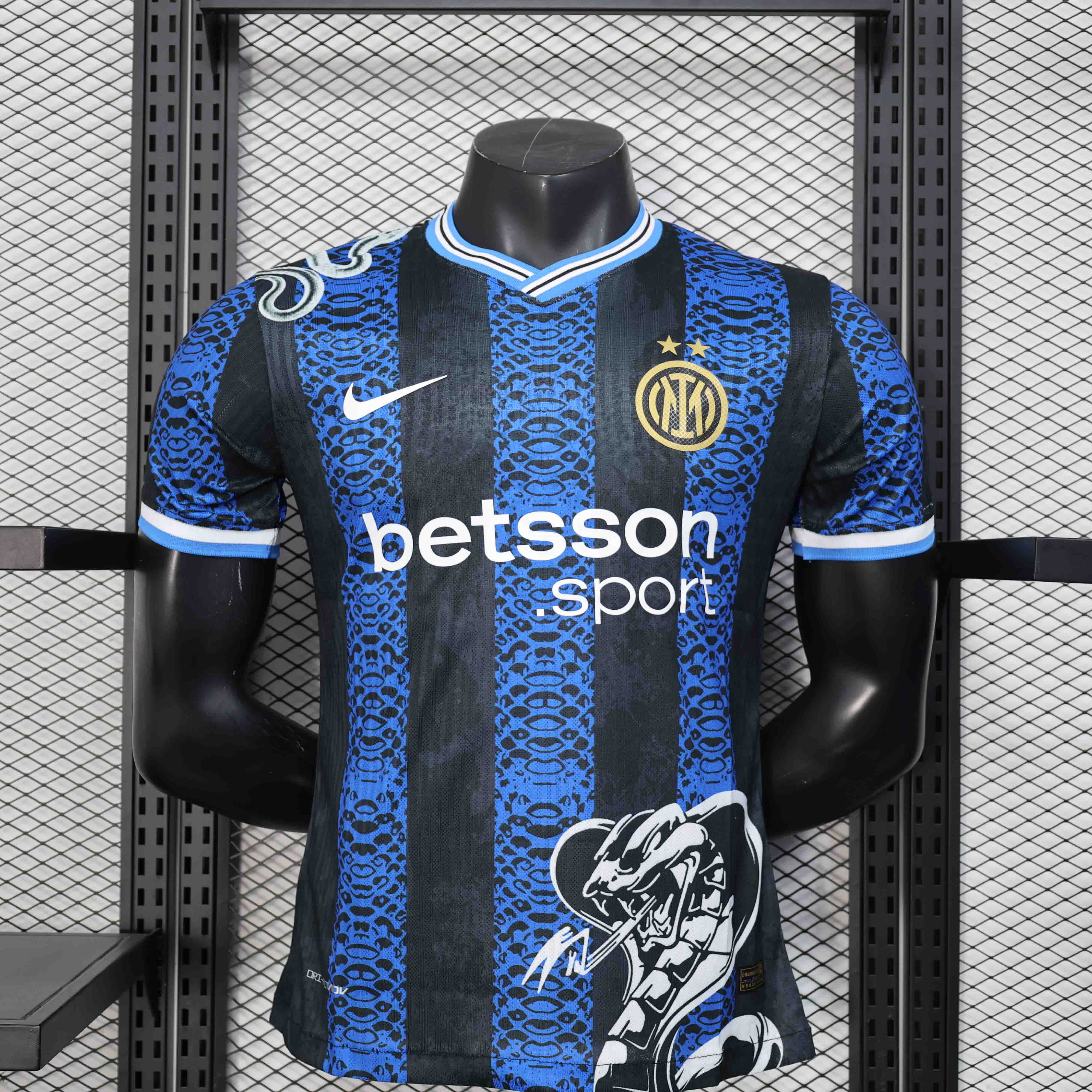 Authentic Soccer Jersey Inter Milan Snake Special Edition Shirt 2025/26 - sinoshirt