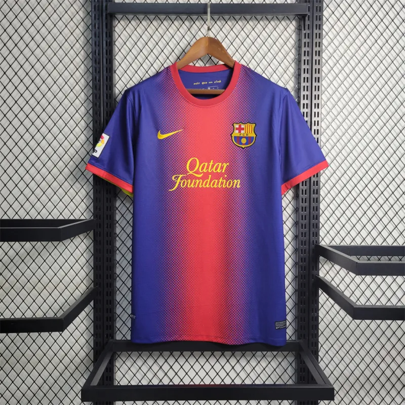 Barcelona Retro Jersey Home Soccer Shirt 2012-13 - sinoshirt