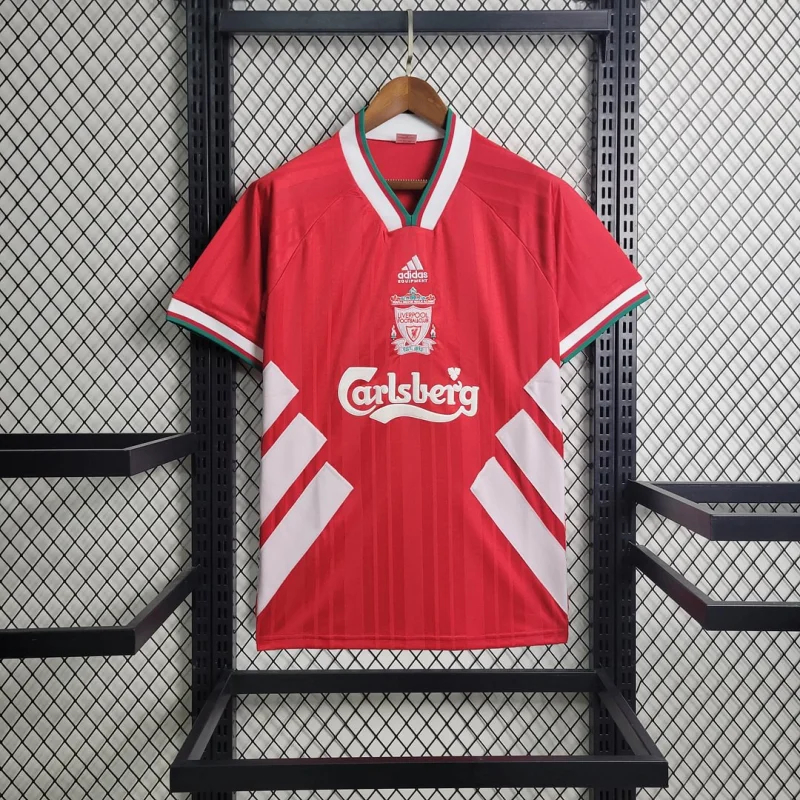 Liverpool Retro Football Jersey Home Custom Shirt 1993/95 - sinoshirt