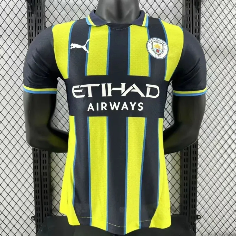 Manchester City Authentic Away Football Jersey Shirt 2024/25 - sinoshirt
