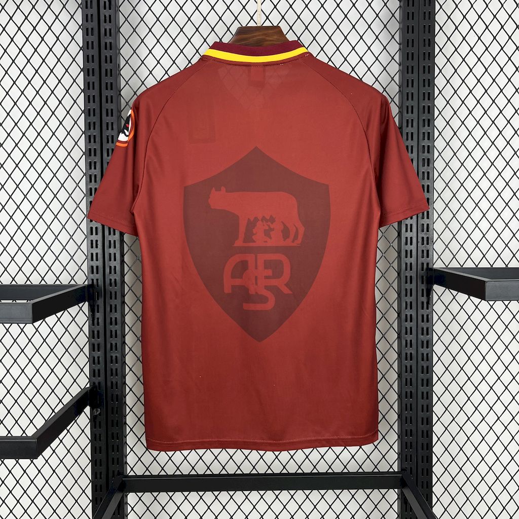 Roma Retro Soccer Jersey Home Custom Shirt 1997/98 - sinoshirt